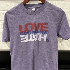 Love Conquers Hate t-shirt
